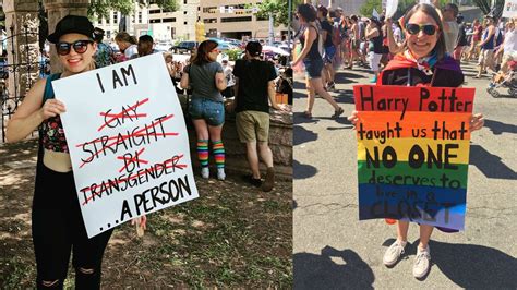 36 of the Best Signs From the Equality Marches | Glamour