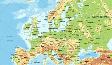 The Major Mountain Ranges In Europe - WorldAtlas.com