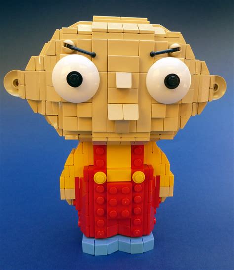 MOC: Stewie Griffin - Special LEGO Themes - Eurobricks Forums