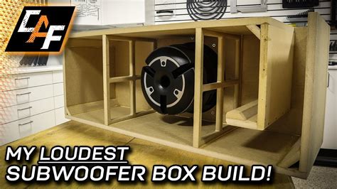 Competition Loudest Subwoofer Box Design - Design Talk