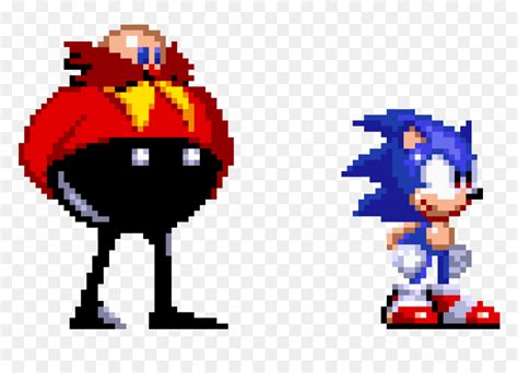 Sonic Mania Eggman Sprites, HD Png Download - vhv