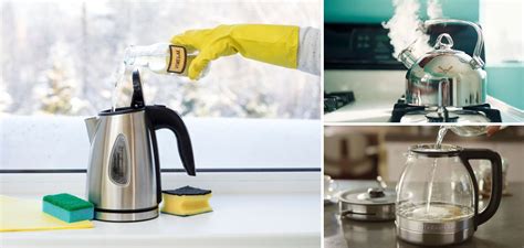 How to descale the kettle with carbonated beverages, lemon and baking soda - tips