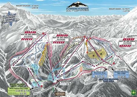 Mount Baker Ski Area | Ski area, Skiing, Vacation plan