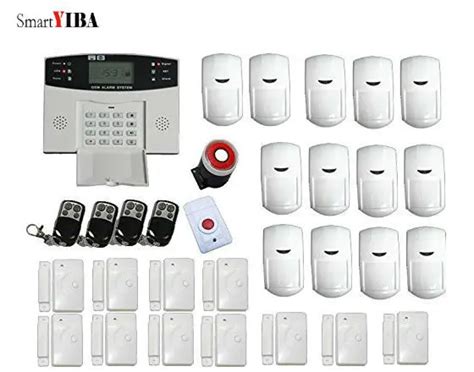 SmartYIBA Auto Dialing Dialer SMS Call Remote Control Home Burglar Alarm System SIM GSM Alarma ...