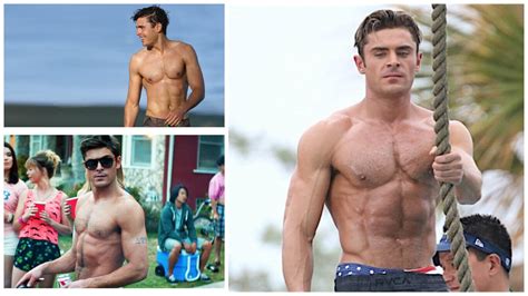 Zac Efron Workout Routine To Get Jacked: How He Went From Scrawny To Brawny - FitMole