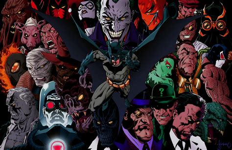 The Batman Rogues Gallery full color by garnabiuth on DeviantArt