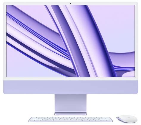 Apple iMac 24" Retina 4,5K, M3 (8C CPU, 10C GPU, 2023) 8Gb, 512Gb SSD, Фиолетовый - ОПТОГАДЖЕТ