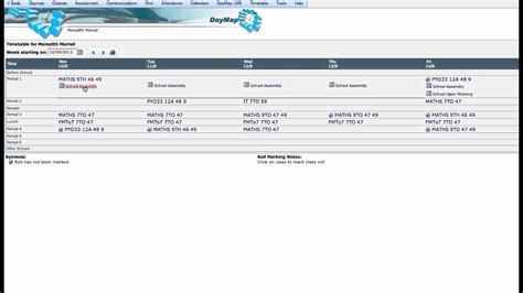 DayMap Introduction: Weekly Timetable - YouTube