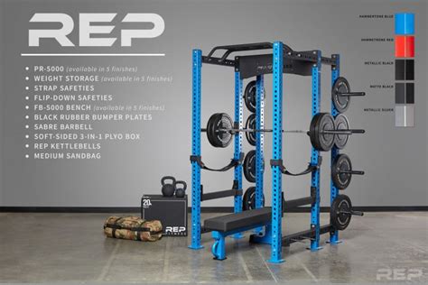 Rep Fitness PR-5000 Power Rack Color Release | Garage Gym Lab