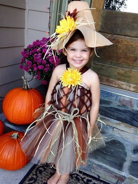 Scarecrow tutu dress fall Halloween costume by www.blissycouture.com | Scarecrow tutu, Dress ...