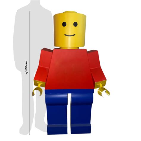 Lego Man Replica Statue - SG's Largest Game Room Decor