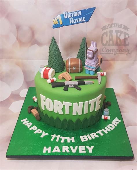 Fortnite Theme Cakes - Quality Cake Company Tamworth