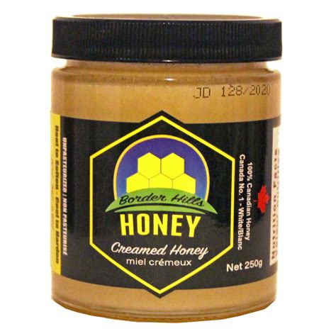 Creamed Honey (250g) - Border Hills Honey