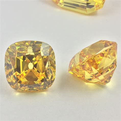 Tiffany Yellow Diamond Cubic Zirconia – Famous Noble Company