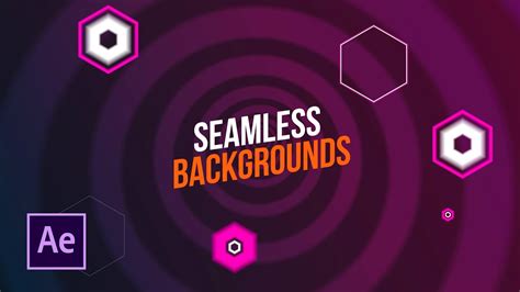 3 Seamless Motion Graphic Backgrounds in After Effects | Tutorial - YouTube