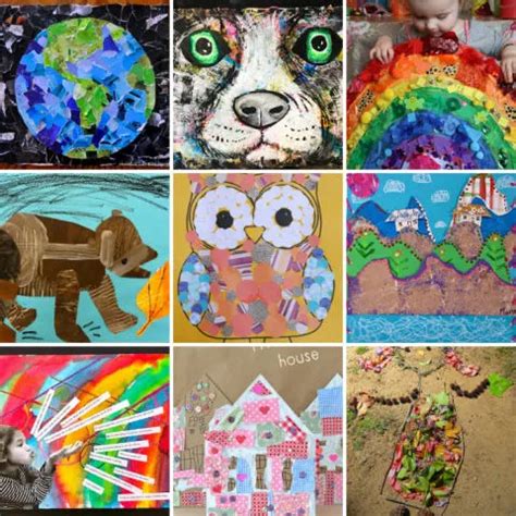 15 Easy Collage Art Ideas for Kids to Make at Home
