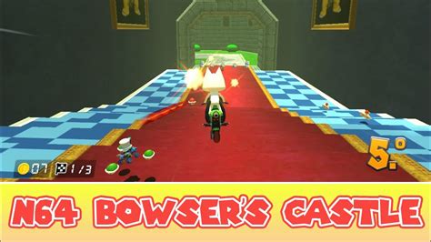 Mario Kart 8 Deluxe Custom Track - N64 Bowser's Castle - YouTube