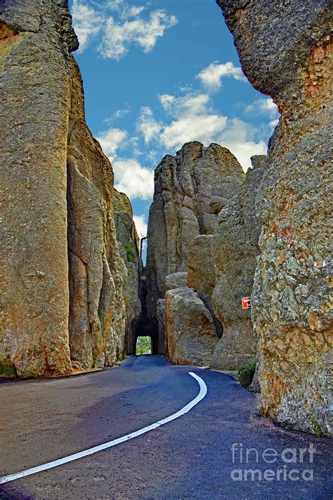 Needles Eye Tunnel in South Dakota Photograph by Suzanne Wilkinson ...