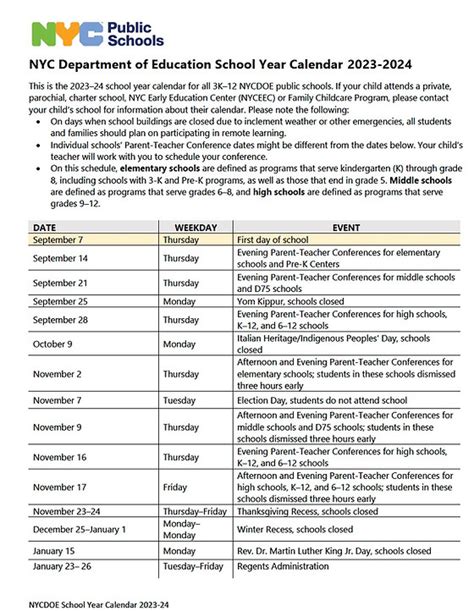 2024-2025 Nyc Doe School Calendar - Jandy Lindsey