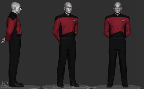 Captain Jean Luc Picard Sculpt - ZBrushCentral