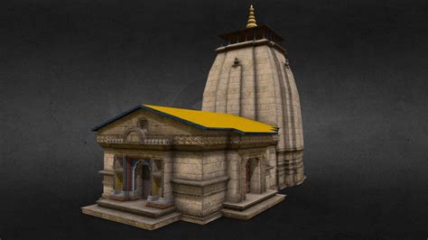 Kedarnath Temple - 3D model by AgniStudios [45d7410] - Sketchfab