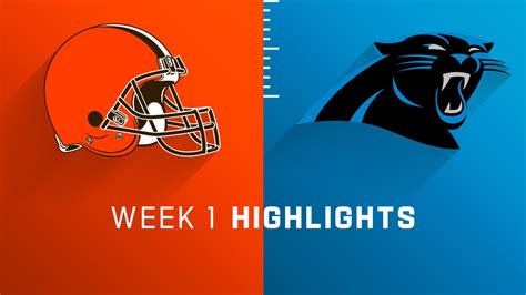 Cleveland Browns vs. Carolina Panthers highlights | Week 1