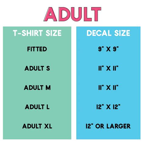 decal size for shirts - Google Search | Cricut tutorials, Cricut projects beginner, Cricut craft ...