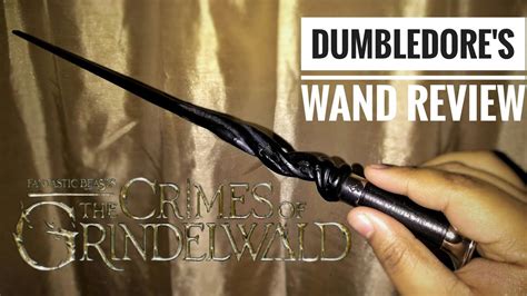 Dumbledore's Wand Review - Noble Collection - YouTube