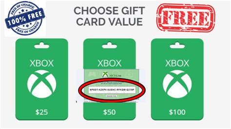 Xbox gift Card - Giveaway Play