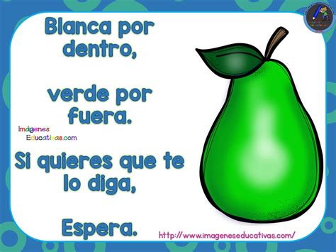 Adivinanzas de frutas (5) - Imagenes Educativas