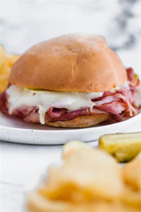 Hot Ham and Cheese Sandwiches - Meg's Everyday Indulgence - Meg's ...