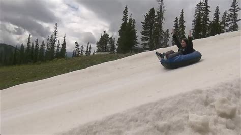 Tubing hill at Keystone is still open- in August! - YouTube