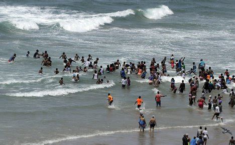 Freak wave kills three swimmers, injures 17 at South Africa beach ...