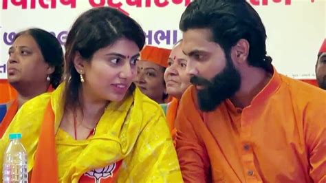 No differences in family, it's a matter of ideology: Ravindra Jadeja's wife - Hindustan Times