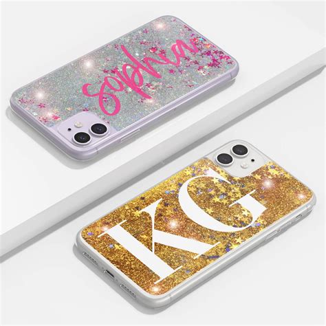 Personalised Glitter Phone Cases & Covers | Wrappz