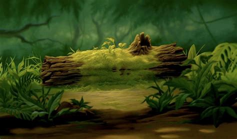 Animation background, Jungle scene, Lion king