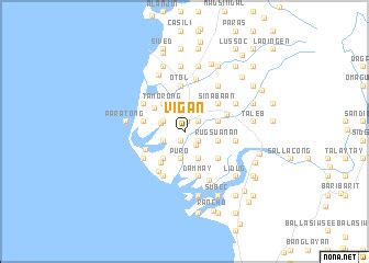 Vigan (Philippines) map - nona.net