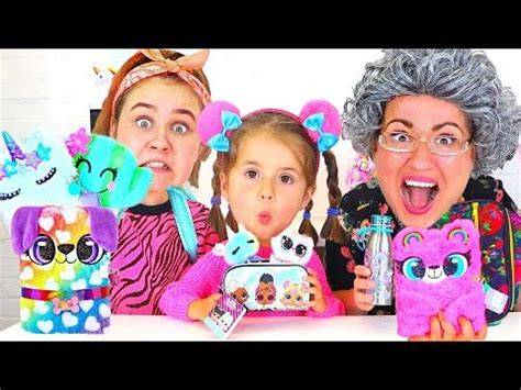 Ruby and Bonnie Play Back to School Switch Up Challenge for children ...