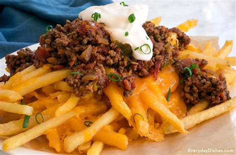 Baked Chili Cheese Fries Recipe