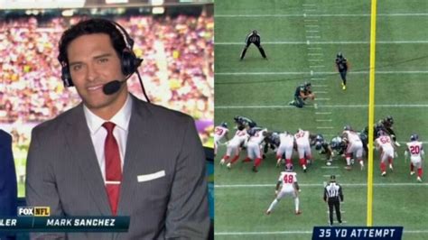 Mark Sanchez Made Terrible Baseball Analogy During Game