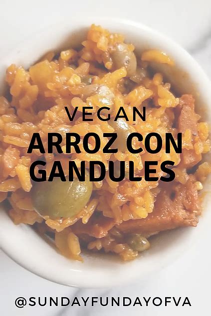 Vegan Arroz con Gandules | Vegan spanish recipes, Vegan foods, Vegan ...