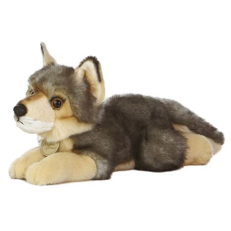 Aurora Miyoni - 10.5" Wolf | Wolf stuffed animal, Wolf plush, Plush animals