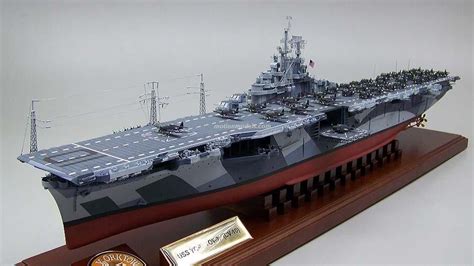 Essex Class Aircraft Carrier Model