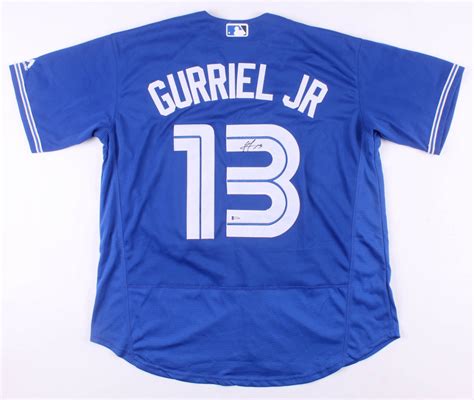 Lourdes Gurriel Jr. Signed Toronto Blue Jays Jersey (Beckett COA ...