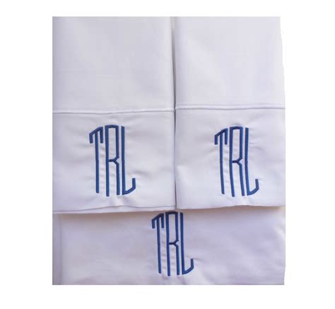 Custom Monogrammed Bed Sheets | Monogram bedding, Monogrammed sheets, Custom monogram