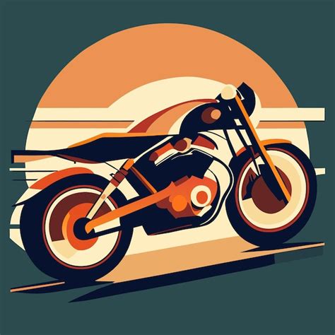 Premium Vector | Motorcycle vector art