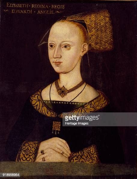 Elizabeth Woodville, Queen of Edward IV, circa 1500. Dimensions ...