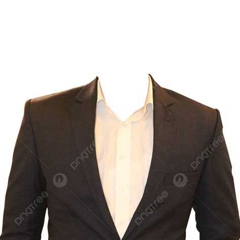 Mens Suit Shirt Tie Formal Certificate Photo White Transparent, Men Suit, Business Suit, Suit ...