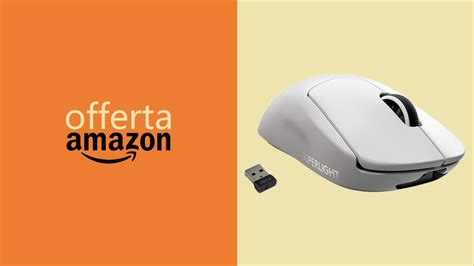 Mouse wireless Logitech G PRO X SUPERLIGHT: OFFERTA TOP (-22€)