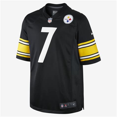 NFL Pittsburgh Steelers (Ben Roethlisberger) Men's Football Home Game ...